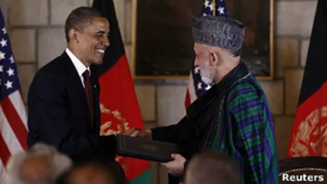 ولسمشر اوباما بيگاه په يو غير اعلان شوي سفر کابل ته رسېدلى وو