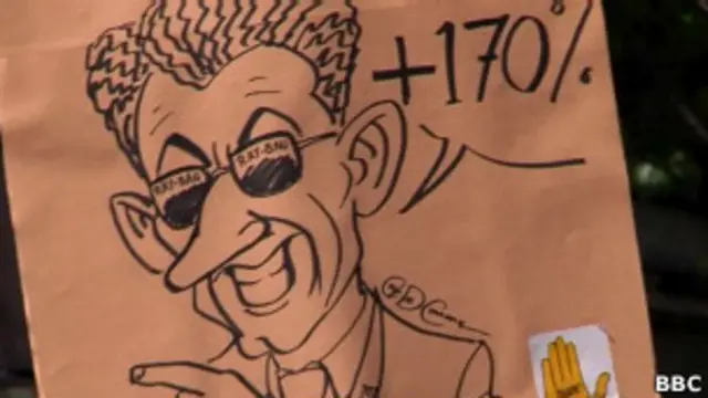 Карикатура на Саркози