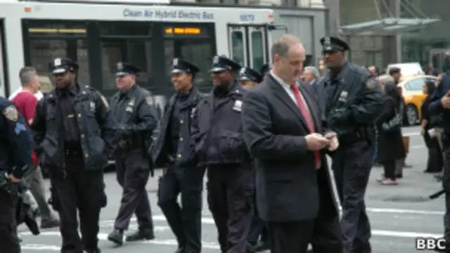 Демонстрация в Нью-Йорке