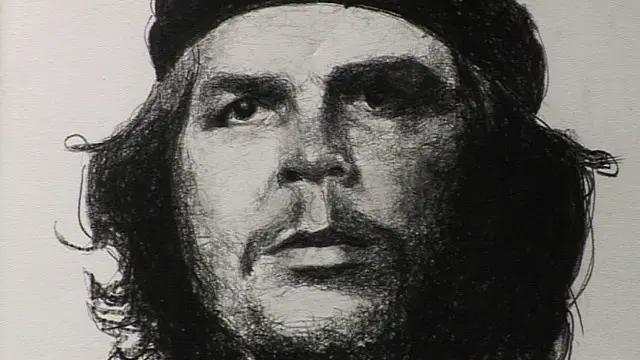 تصویر چه گوارا دستمایه بسیاری از آثار هنری بوده است