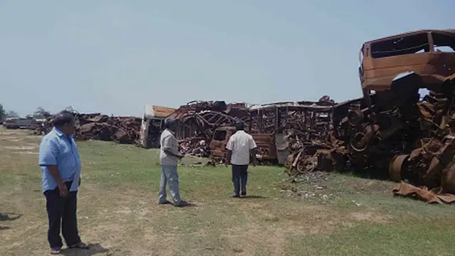 යුද්ධයෙන් විනාශ වූ මුල්ලිවයික්කාල්.