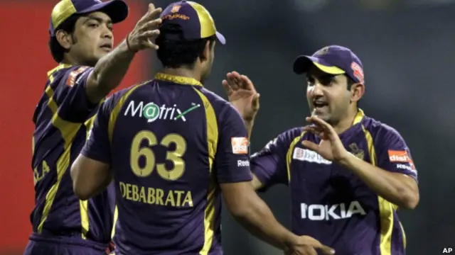 गौतम गंभीर, कोलकाता के कप्तान