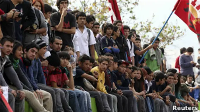 Estudiantes chilenos