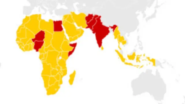 سږنی کال په پاکستان کې تراوسه ۱۶ ، نائیجریا کې ۲۸ او په افغانستان کې ۶ ماشومان د ګوزڼ ناروغۍ وهلي دي.