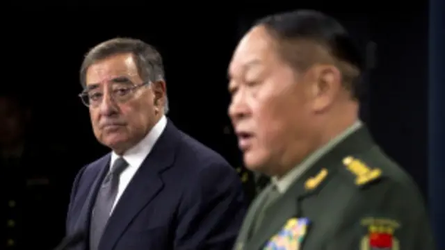 Bộ trưởng Quốc phòng Mỹ Leon Panetta gặp người đồng cấp Trung Quốc Trương Quang Liệt