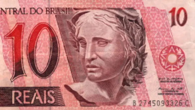 Nota de dez reais. | Foto: BBC