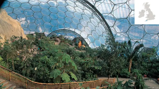 Projeto Éden (Fotos: LOCOG/VisitBritain.com) 