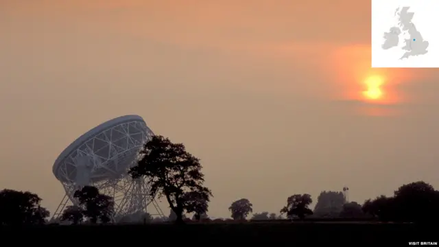 Telescópio Lovell, Jodrell Bank, Cheshire (Fotos: LOCOG/VisitBritain.com) 