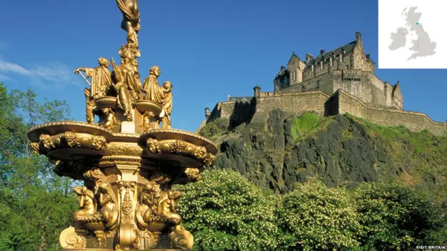 The Castle, Edimburgo (Fotos: LOCOG/VisitBritain.com) 