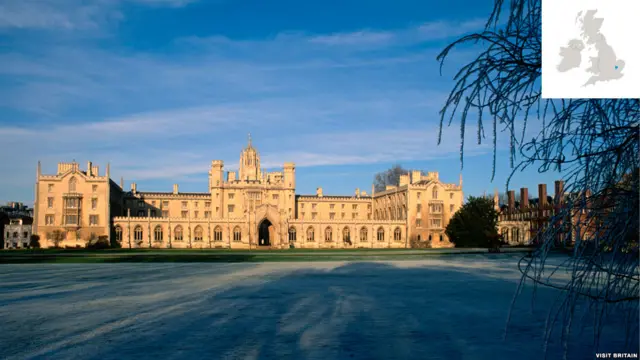 St John's College, Cambridge (Foto VisitBritain.com)