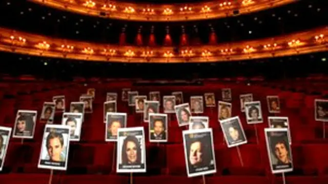 İngiliz Bafta Ödüllleri hazırlığı