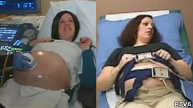 Misty (à esq.) e Amber em imagem cedida pela RTV6