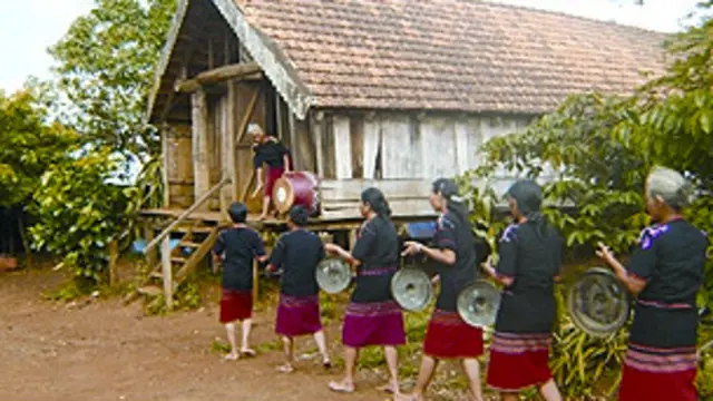 Một ngôi làng của người Ê đê