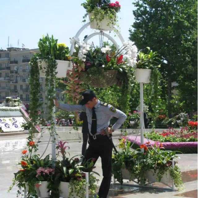 Bakıda gül bayramı 