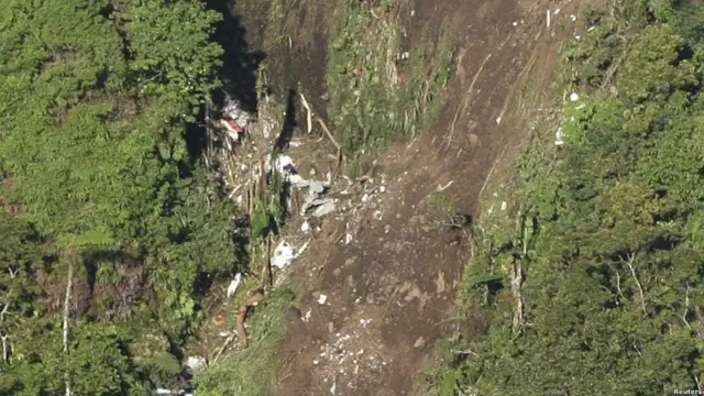 Lokasi jatuhnya pesawat