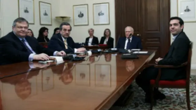 Lãnh đạo các đảng phái Hy Lạp thỏa luận với tổng thống