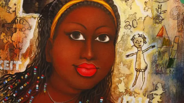 يوه غټه پلنه ښځه موټر ته را پورته شوه او ټکسي والا ورته وويل چې باید د دوو چوکیو کرایه ورکړي ځکه وايي دا ښځه د دوو کسانو ځای نیسي. 