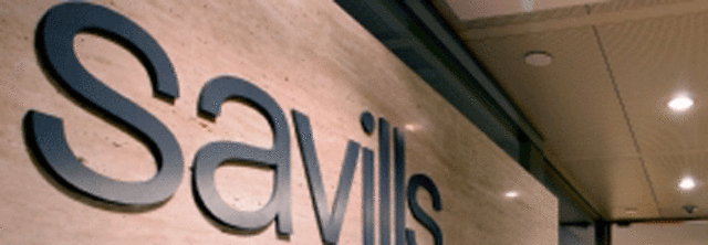 Logo của Công ty bất động sản Savills của Anh (Ảnh: từ trang web của Savills)