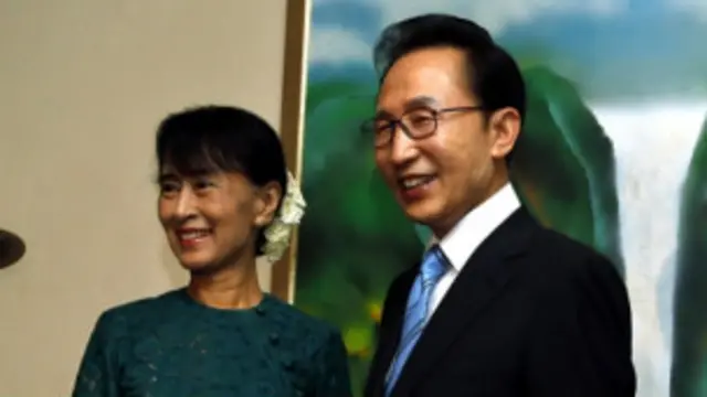 Tổng thống Hàn Quốc trong chuyến thăm mới đây đến Miến Điến