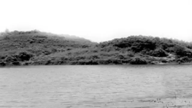 江西宜春偏远小山村的池塘