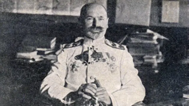 Шеф дореволюционных русских скаутов вице-адмирал Иван Бострем (1915)