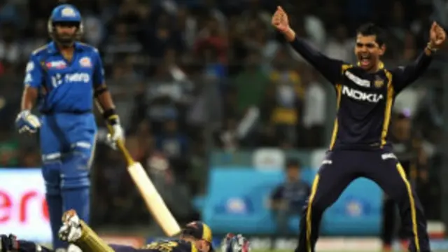 सुनील नरेन ने आईपीएल में दसवीं हैट्रिक ली