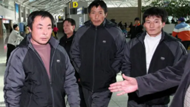 Hồi cuối năm 2010, Hàn Quốc thả ba ngư dân Trung Quốc bị bắt trước đó