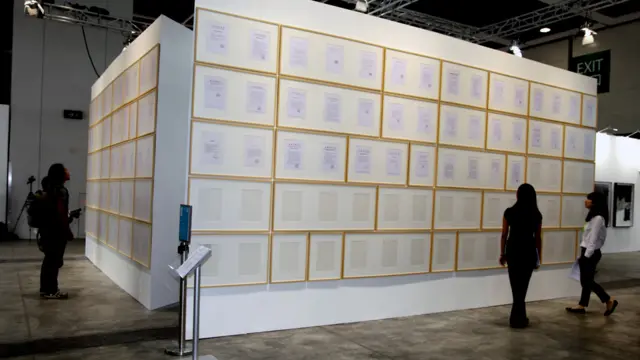 香港國際藝術展（BBC中文網圖片，17/05/2012）