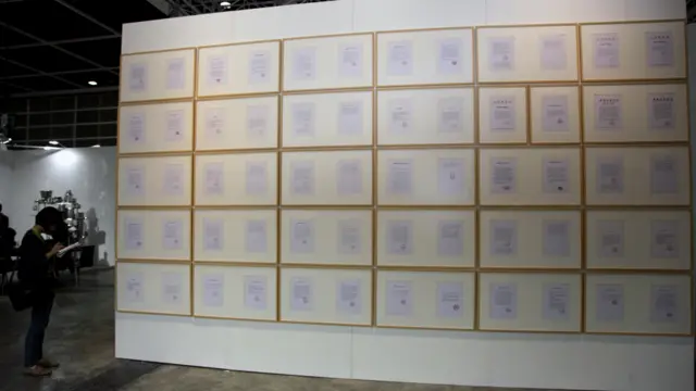 香港國際藝術展（BBC中文網圖片，17/05/2012）