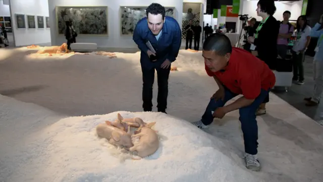 香港國際藝術展（BBC中文網圖片，17/05/2012）