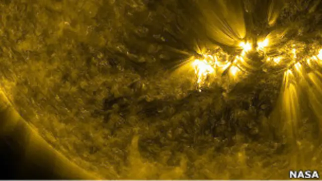 Вспышка на Солнце