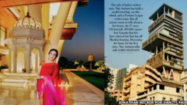 Nita Ambani evinde en çok tapınak odasının mükemmel olmasına özen göstermiş.