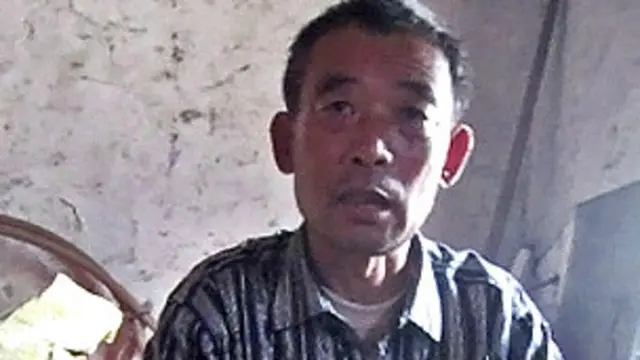 陈光福到北京会晤律师，希望能帮助他在狱中的儿子。