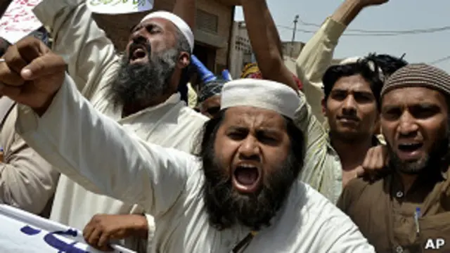 AS menilai Pakistan tidak banyak melakukan usaha meredam militansi. 