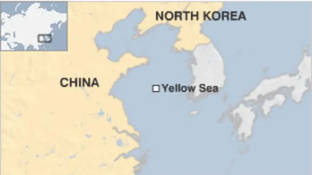Laut Kuning menjadi sengketa diantara Cina, Korea Selatan dan Utara. 