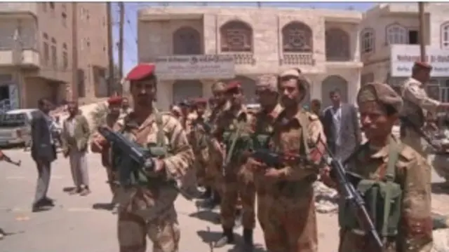 Presiden Hadi Mansour berjanji untuk memberantas terorisme di kawasan selatan Yaman.