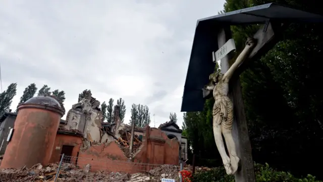 Sismo en el norte de Italia