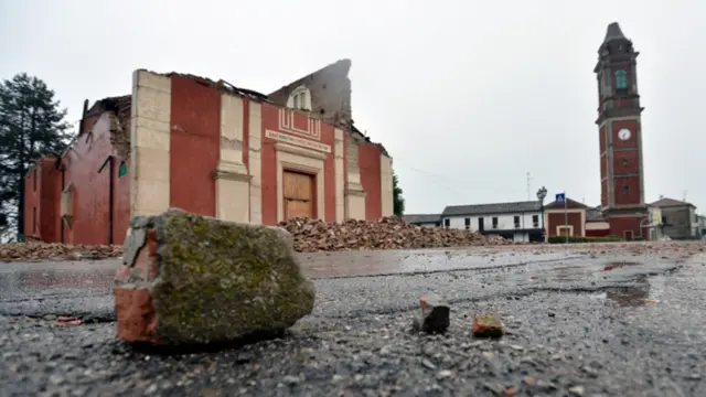 Sismo en el norte de Italia