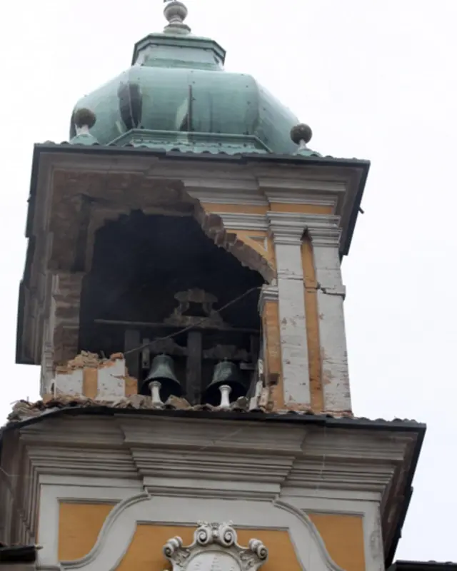 Sismo en el norte de Italia