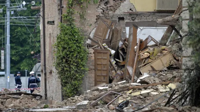 Sismo en el norte de Italia