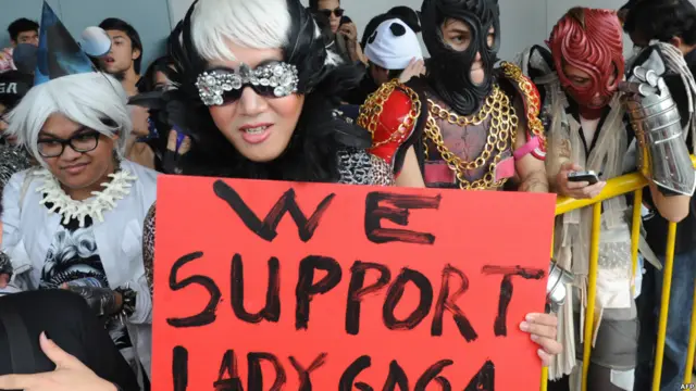 Penggemar Lady Gaga di Filipina 