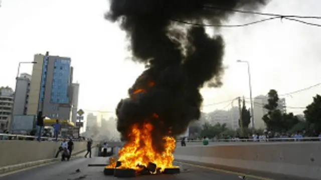 احتجاجات في بيروت 