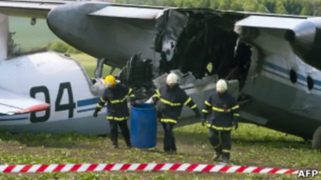 Авария Ан-30 в Чехии