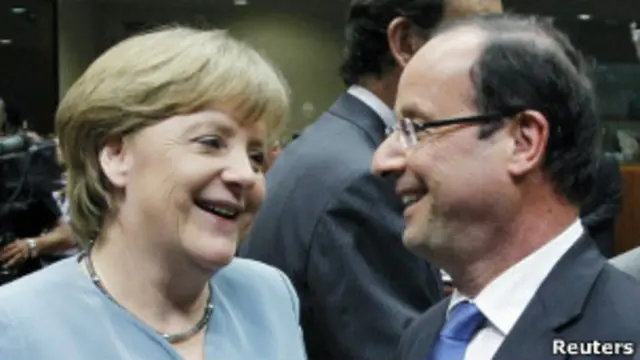 Bà Merkel và ông Holland có quan điểm khác nhau về cơ chế quản lý nợ.