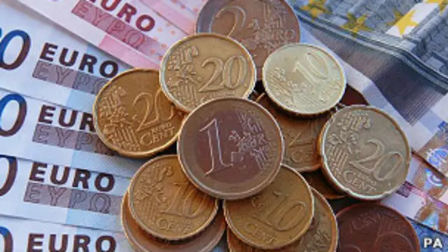 Monedas y billetes de euro