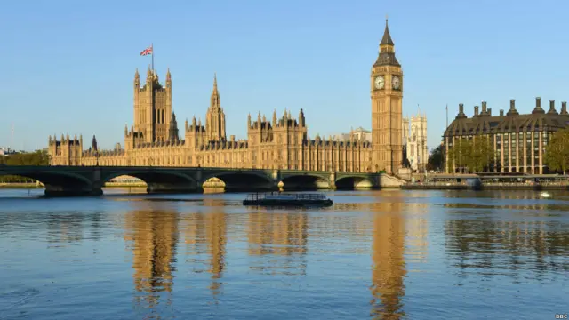 gedung parlemen di London