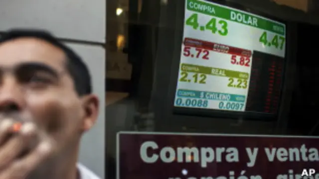 Casa de câmbio em Buenos Aires