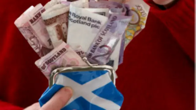 mata uang Skotlandia