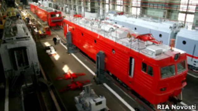 В цехе Новочеркасского электровостроительного завода