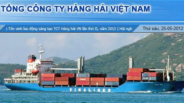 Hình từ trang web của Vinalines